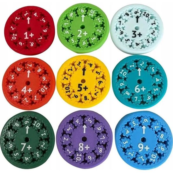 Rozette *****Matematyczny spinner +/- 9szt/set 44235