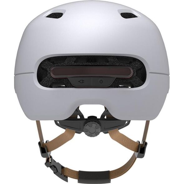 Livall Smart Kask Miejski C20 LED/SOS Biały Roz. M 54-58cm