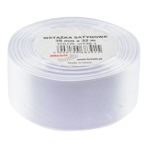 BREWIS Wstążka satynowa 38mm/32m kolor 1
