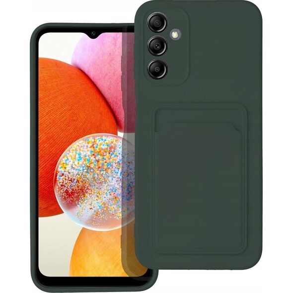 OEM Futerał CARD CASE do SAMSUNG A14 5G / A14 4G zielony