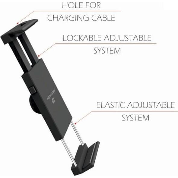 Swissten Swissten S-Grip T1-CD1 Universal Car Mount for CD Recorder Tablets / Phones / GPS Black