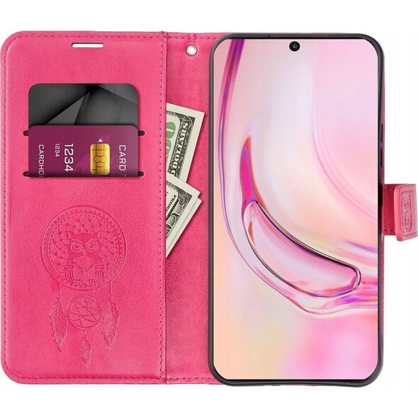 OEM Kabura MEZZO Book do XIAOMI Redmi Note 13 Pro Plus 5G łapacz snów magenta