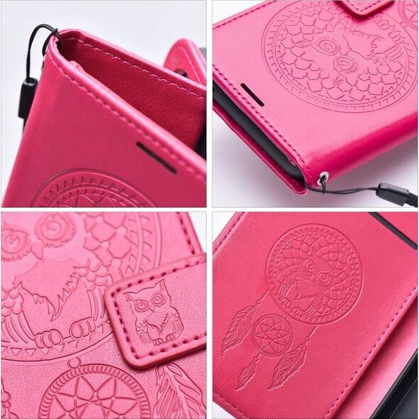 OEM Kabura MEZZO Book do XIAOMI Redmi Note 13 Pro Plus 5G łapacz snów magenta