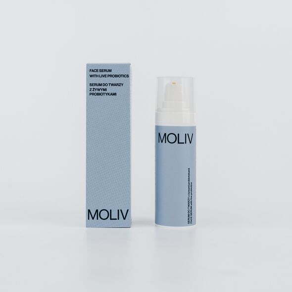 MOLIV  Serum do twarzy z żywymi probiotykami 30ml