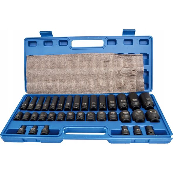 Zestaw narzędzi Forsage Zestaw narzędzi udarowych 1/2" 10el. (10-24mm)