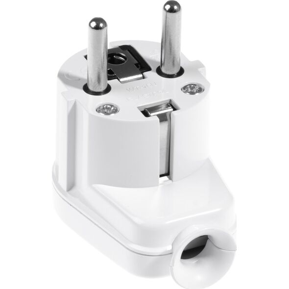 Opal Wtyczka kątowa rozbieralna WT-16U 2P+Z 16A biała