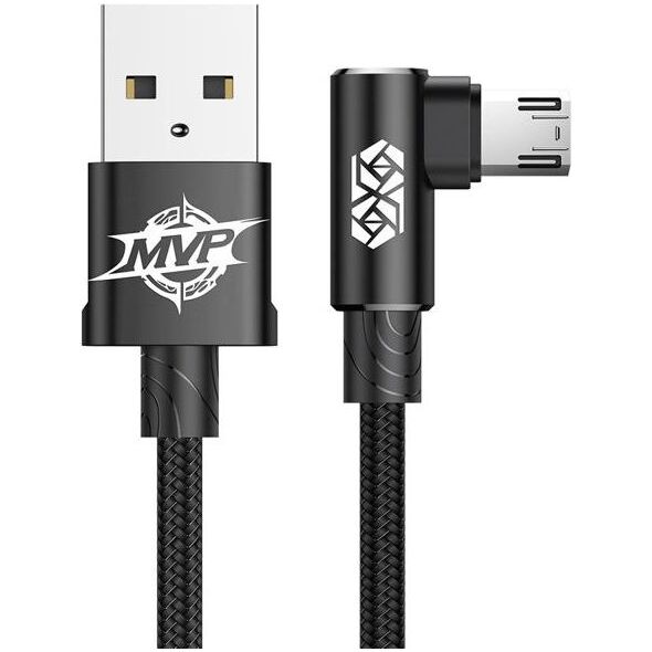 Kabel USB Baseus USB-A - microUSB 2 m Czarny (30554-uniw)