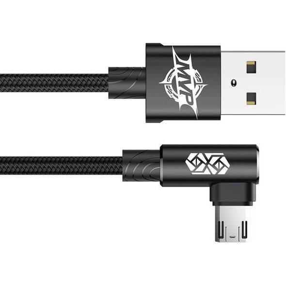 Kabel USB Baseus USB-A - microUSB 2 m Czarny (30554-uniw)
