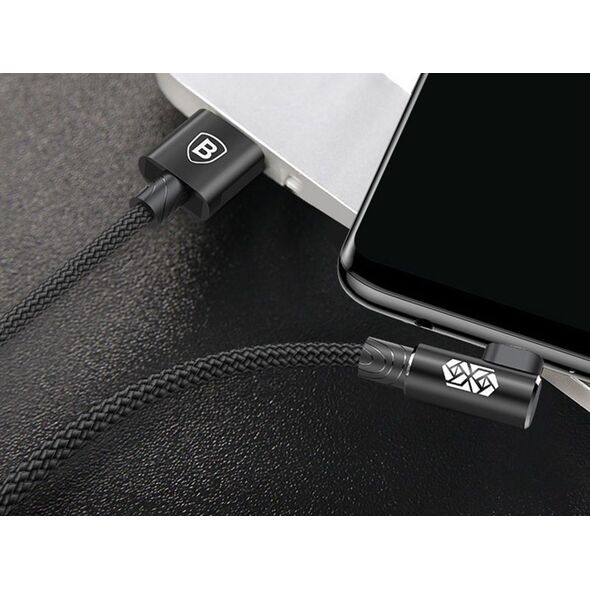 Kabel USB Baseus USB-A - microUSB 2 m Czarny (30554-uniw)