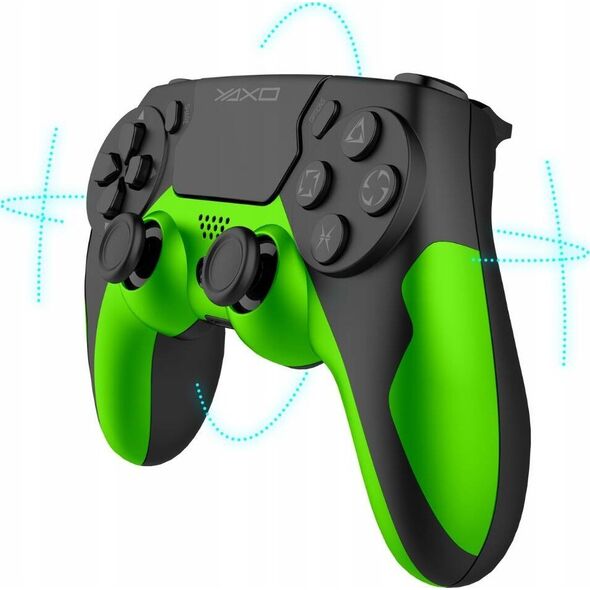 Pad Yaxo Pad YAXO Hornet Fury bezprzewodowy do SONY, PS4, PS3, PC, ANDROID zielony one size