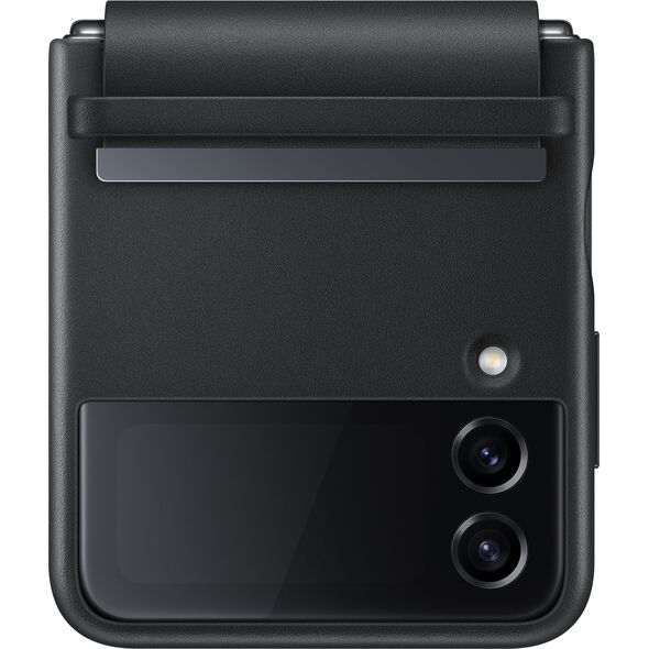 Samsung Samsung Flap Leather Cover Galaxy Z Flip4, black
