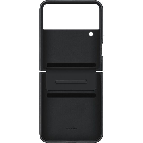 Samsung Samsung Flap Leather Cover Galaxy Z Flip4, black