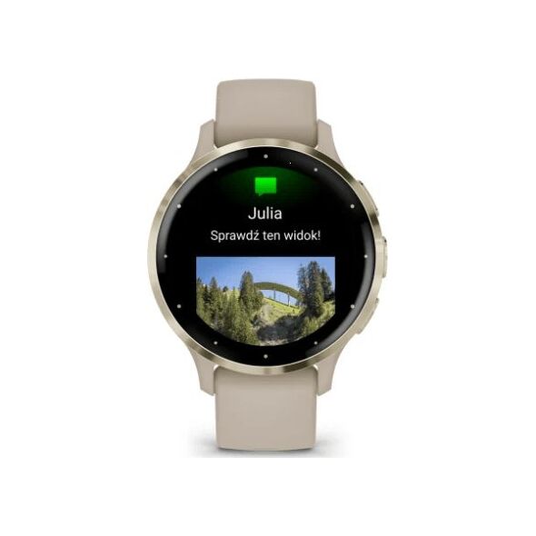 Zegarek sportowy Garmin Venu 3S Beżowy  (010-02785-02)