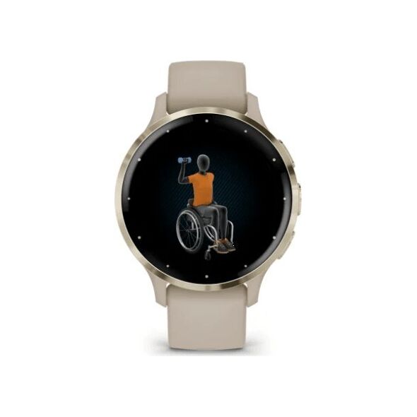 Zegarek sportowy Garmin Venu 3S Beżowy  (010-02785-02)