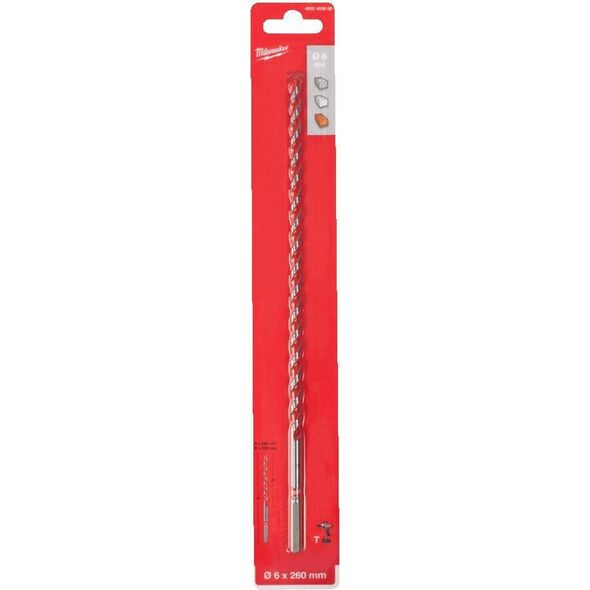 Wiertło Milwaukee MILWAUKEE WIERTŁO DO BETONU TCT 6 x250mm PREMIUM
