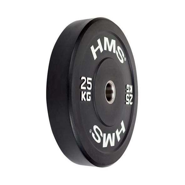 HMS Talerz Olimpijski BBR25 Bumper 25 kg czarny (17-61-019)