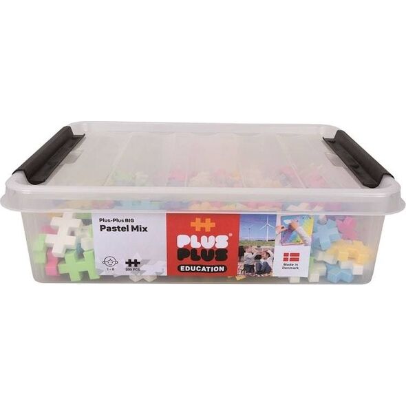 Plus Plus Klocki Plus Plus Big Pastel EDU 200 el.