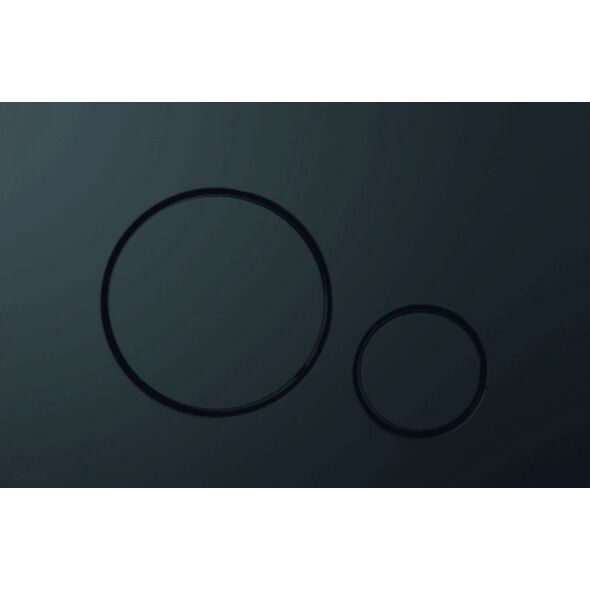 Κουμπί έκπλυσης M678-GAM-01 / JELLOW/ CIRCLE BL / WC BUTTON CIRCLE MAT ΜΑΥΡΟ / 14005811 8595580584627