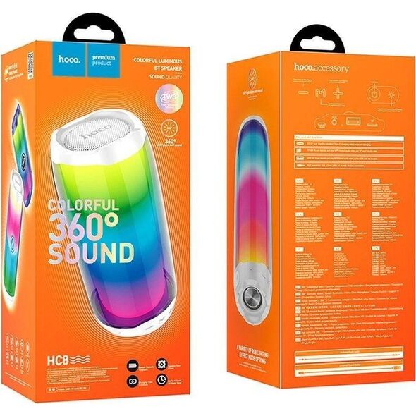 Głośnik Hoco HOCO głośnik bluetooth HC8 biały