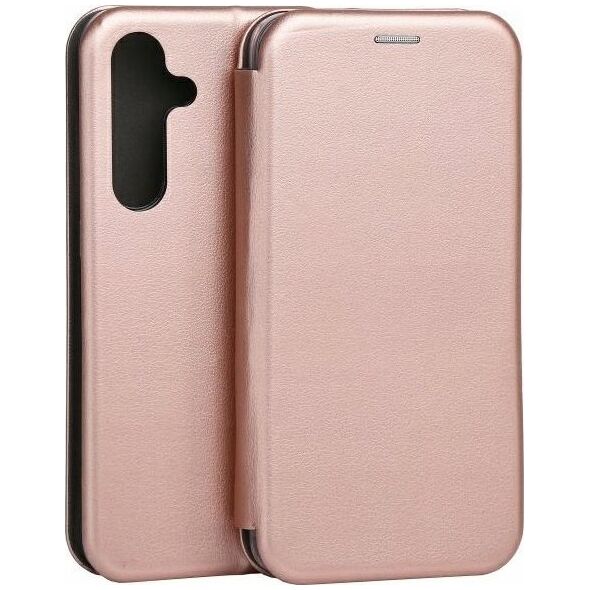 KABURA MAGNETO DO SAMSUNG  S24 FE RÓŻOWO-ZŁOTY>