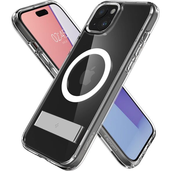 Spigen Ultra Hybrid S MagSafe, crystal clear - iPhone 15 Plus