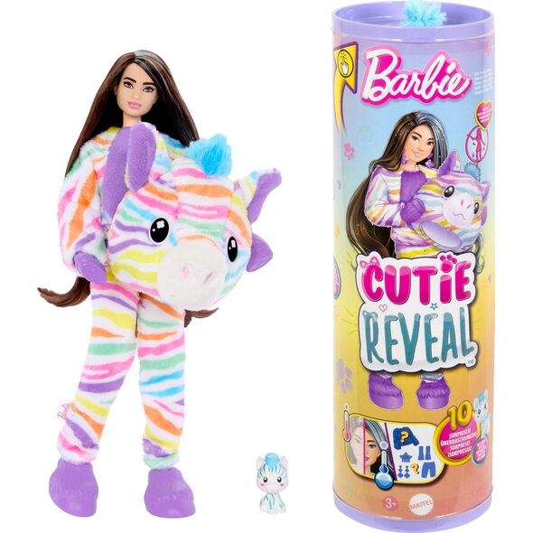 Lalka Barbie Barbie Barbie Cutie Reveal Color Dreams Zebra