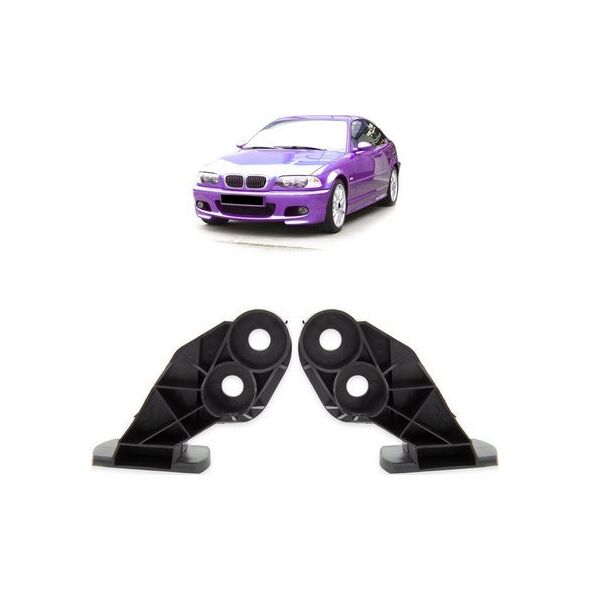 MTuning Ślizg mocowanie zderzaka przód zestaw BMW 3 E46 1999-2006