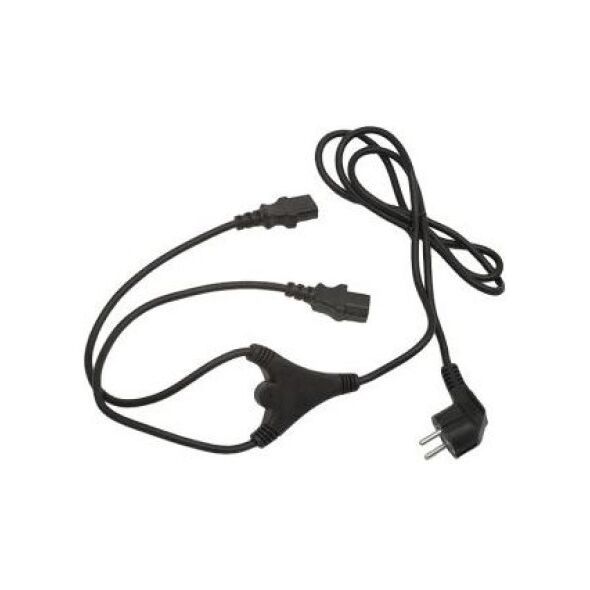 Kabel zasilający Gembird 2xIEC320 C13 1.8M (PC-186-ML6)