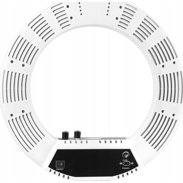 Lampa pierścieniowa Activeshop Lampa pierścieniowa Ring light 18' 48W led czarna + statyw
