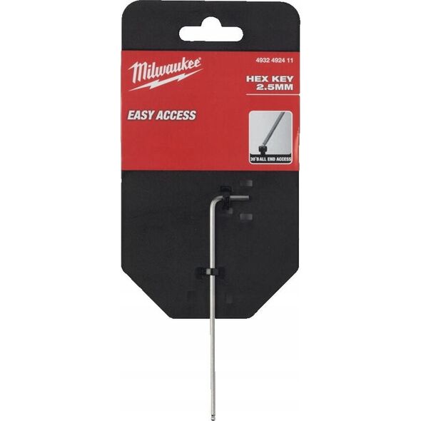 Milwaukee MILWAUKEE KLUCZ IMBUS DŁUGI  2,5mm