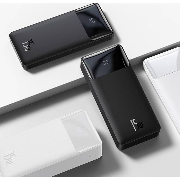Powerbank Baseus Bipow Digital Display 15W 10000mAh Czarny