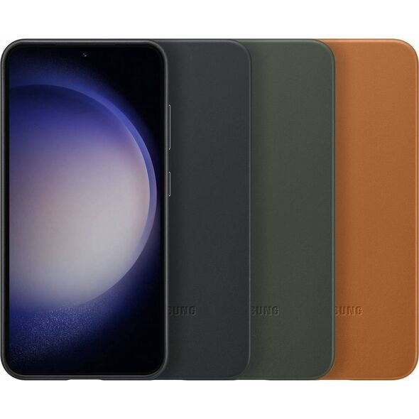 Samsung Etui Samsung Leather Case do Galaxy S23 Czarne