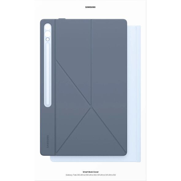 Etui na tablet Samsung Samsung EF-BX910PLEGWW Tab S10 Ultra / S9 Ultra Smart Book Cover niebieski