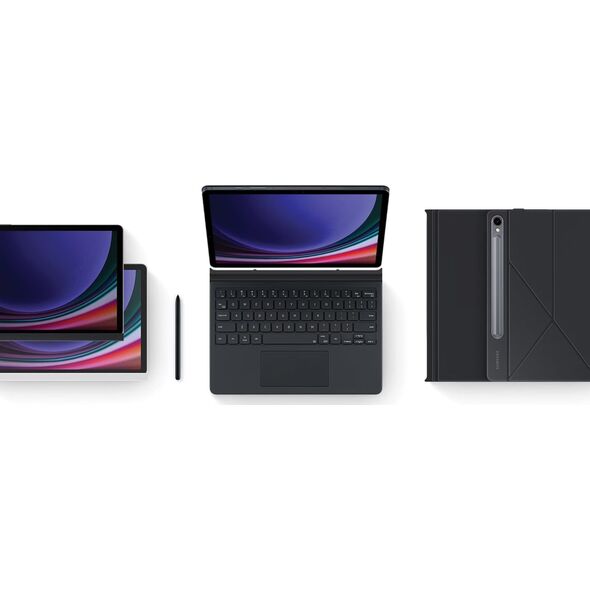 Etui na tablet Samsung Samsung EF-BX710POEGWW Tab S9 / S9 FE Smart Book Cover pomarańczowy