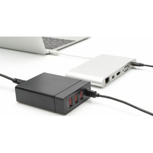 Ładowarka Digitus DA-10195 3x USB-A 1x USB-C 2.4 A (DA-10195)