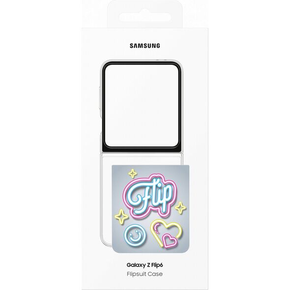 Samsung Samsung Flipsuit Case Z Flip 6 przezroczysty