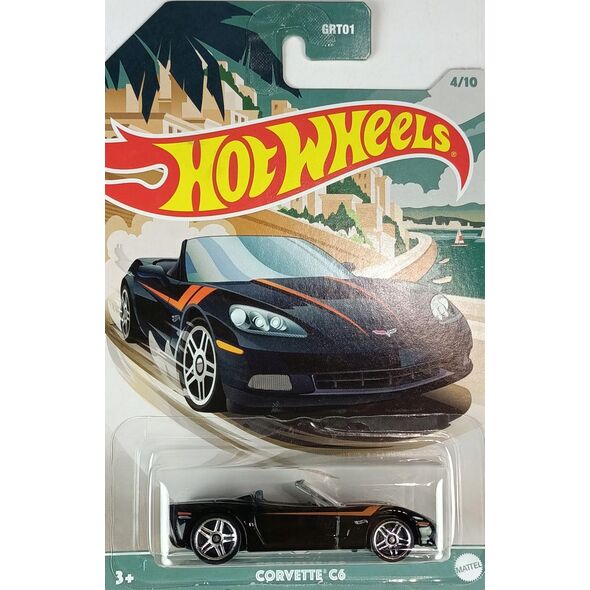 Mattel HOT WHEELS CORVETTE C6 GRT01