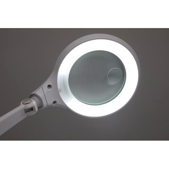Επιτραπέζιο φωτιστικό Maul MAUL LED Lupenleuchte Iris dimmbar weiß 13672893 4002390078337