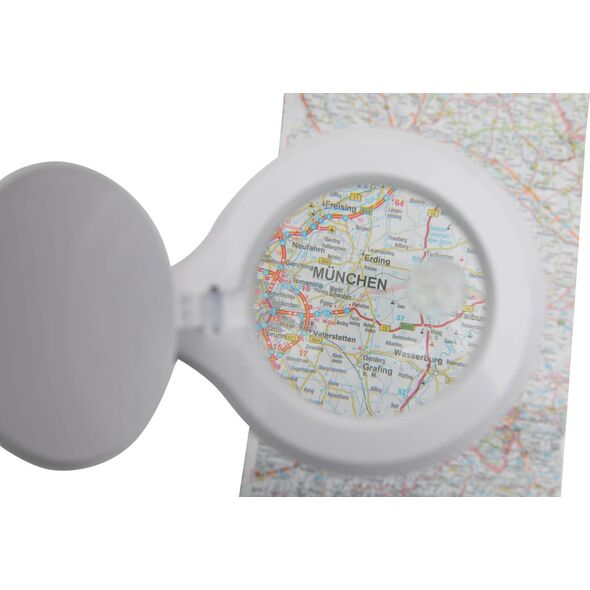 Επιτραπέζιο φωτιστικό Maul MAUL LED Lupenleuchte Iris dimmbar weiß 13672893 4002390078337
