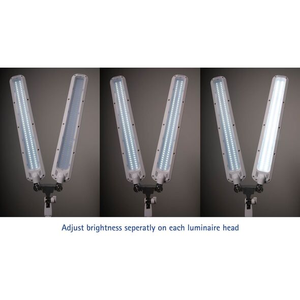 Maul MAUL LED φωτιστικό γραφείου Arbeitsplatzleuchte Craft Duo dimmbar weiß 13672894 4002390078382