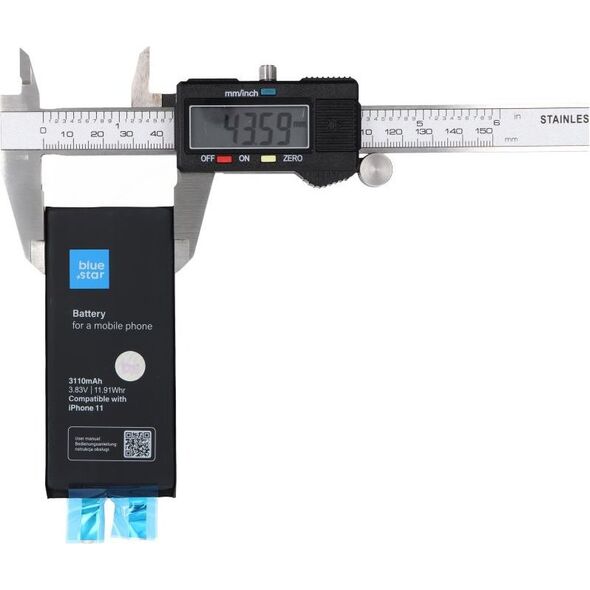 Bateria Blue Star BLUE STAR HQ bateria bez BMS do IPHONE 11 3110 mAh