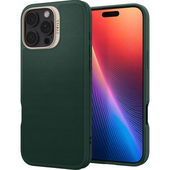 Spigen Spigen Cyrill Kajuk MagSafe, forest green - iPhone 16 Pro Max