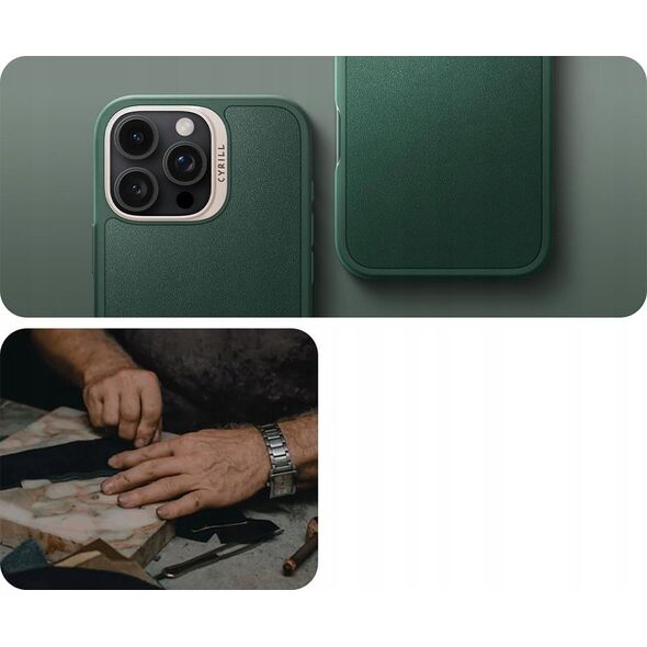 Spigen Spigen Cyrill Kajuk MagSafe, forest green - iPhone 16 Pro Max