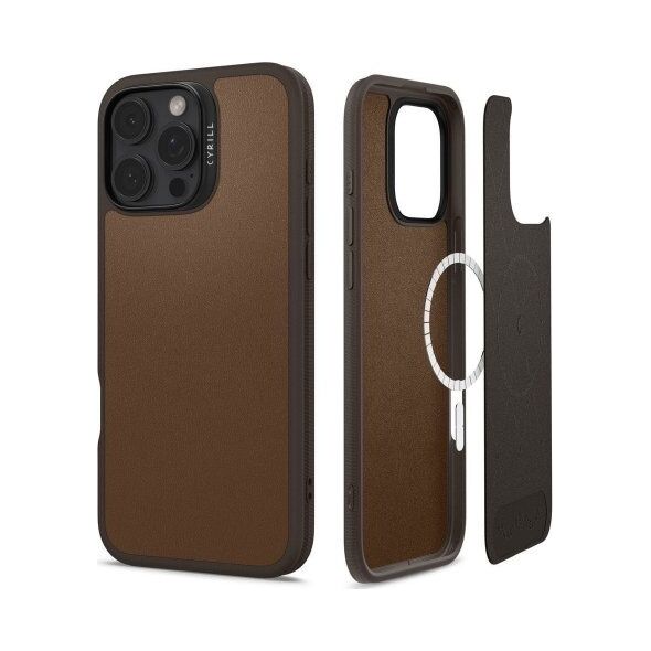 Spigen SPIGEN CYRILL KAJUK MAG MAGSAFE IPHONE 16 PRO MAX SADDLE BROWN