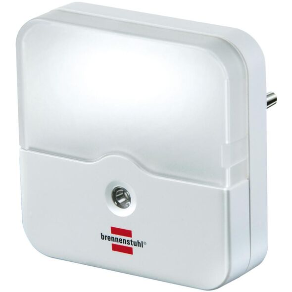 Brennenstuhl OL 02E LED Φωτάκι Νυκτός 1lm με Φωτοκύτταρο White (1173220) (BNN1173220) έως 12 άτοκες Δόσεις