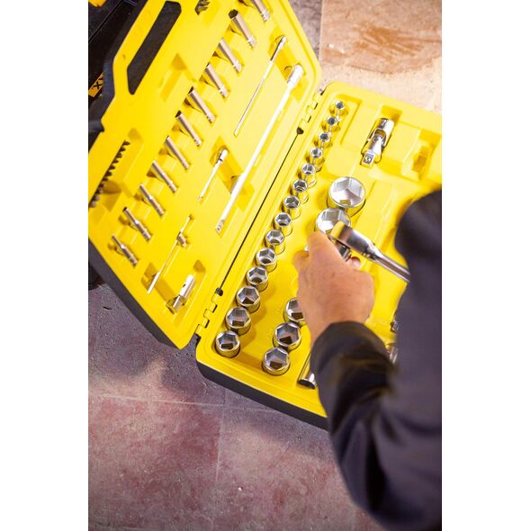 Σετ εργαλείων Stanley ΣΕΤ ΚΛΕΙΔΙ STANLEY 49 τεμ.  3/8" 13488908 3253561826849