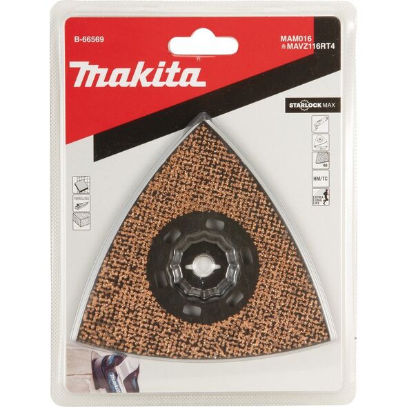 Makita MAKITA MT ΠΛΑΚΑ ΛΕΙΩΣΗΣ DELTA K40 116mm ΠΟΛΥ ΕΡΓΑΛΕΙΟ STARLOCK MAX 13489859 88381539463