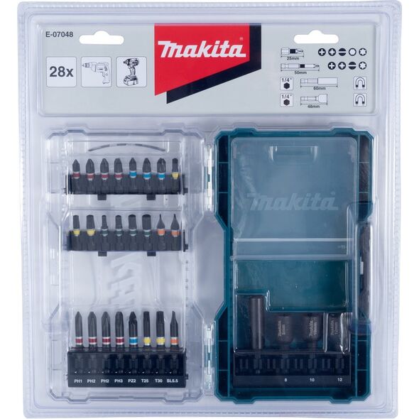 Makita MAKITA ΣΕΤ ΜΙΤΣΙΕΣ ΚΑΙ ΚΛΕΙΔΙΑ ΠΡΙΖΑ 28 τεμ. 13548430 88381571241