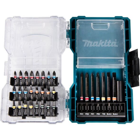 Makita MAKITA BIT SET + ΛΑΒΗ 60mm / 32 τεμ. 13548433 88381571272