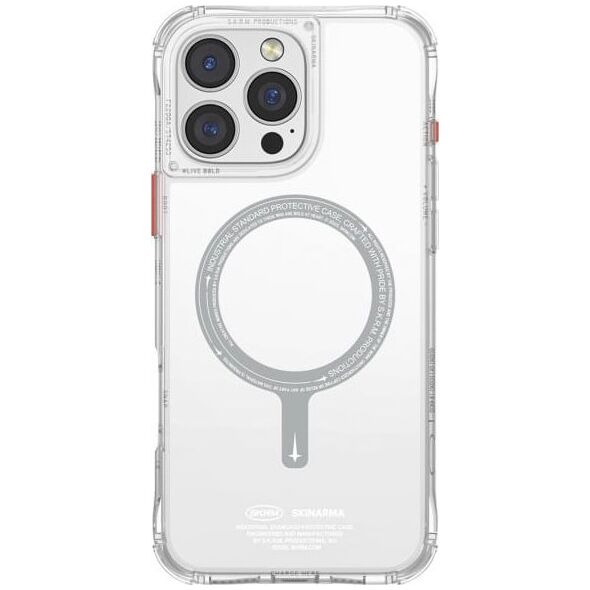 Skinarma etui Saido iPhone 16 Pro Max     6.9" Magnetic Charging przezroczysty/clear